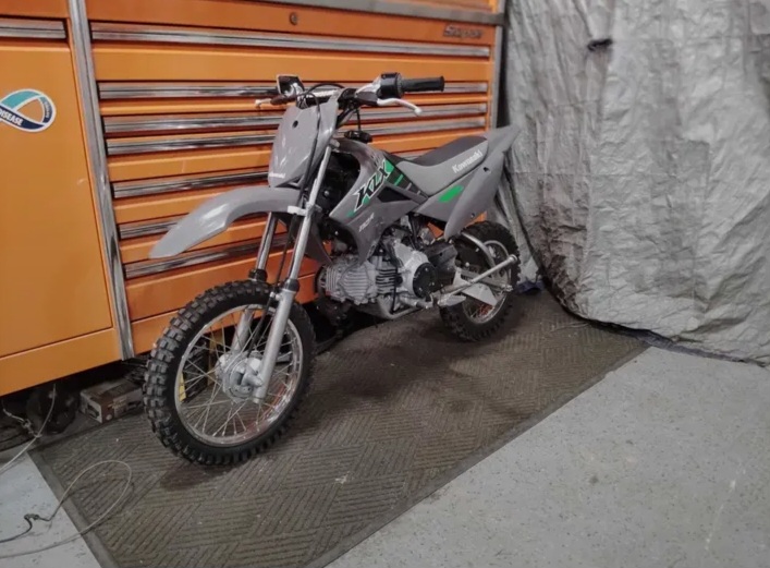 2025 klx110 rl electric start with clutch  4 speed