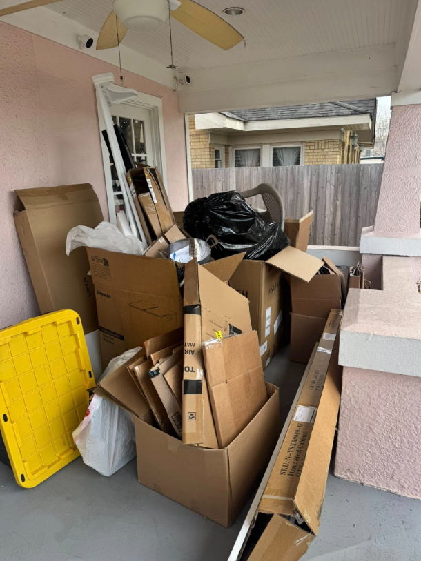 Professional junk removal services throughout Houston