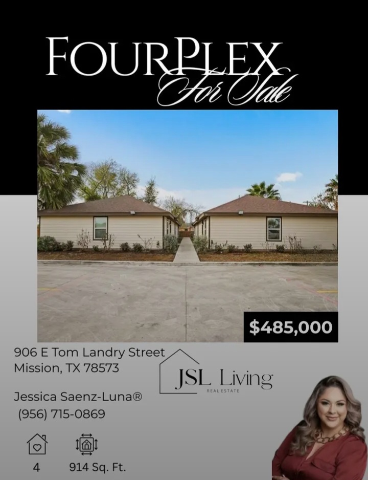 Four-Plex for Sale in Mission, TX! — Houses